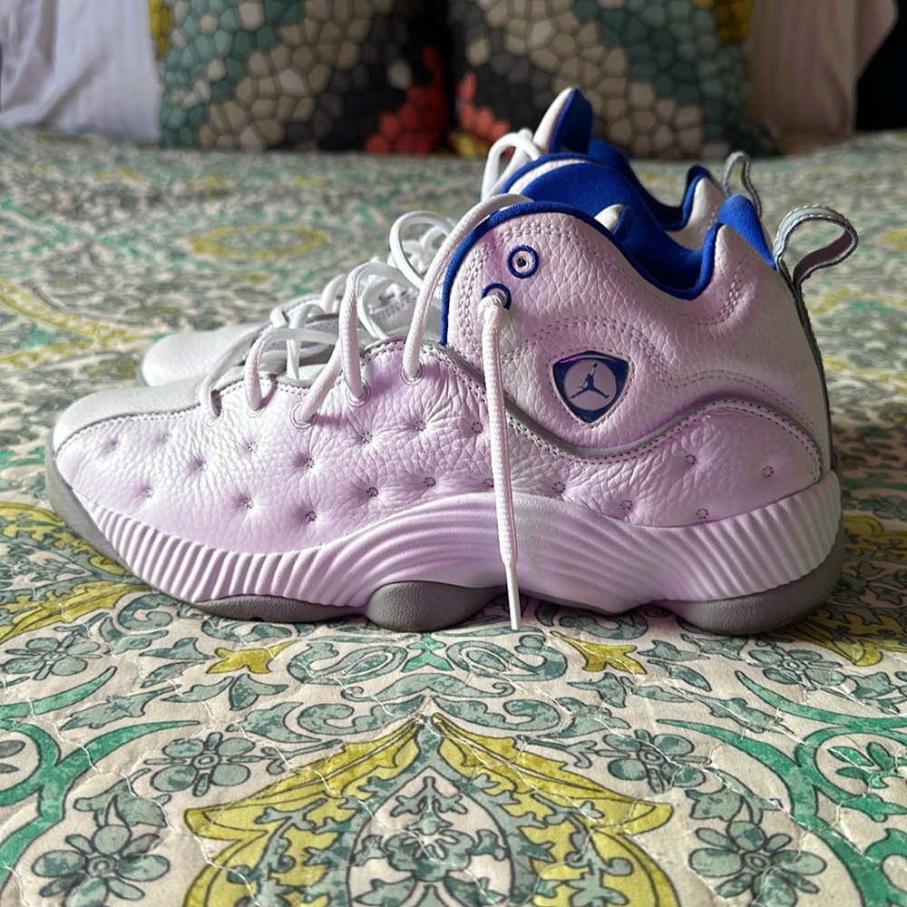 Nike Air Jordan Jumpman Team 2 White Hyper Royal 819175-114 Mens